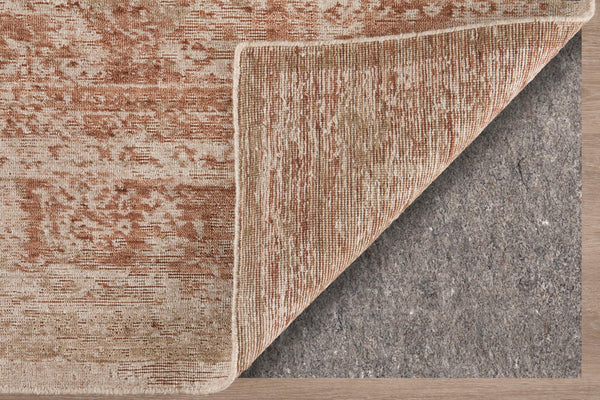 Feizy Rugs Loralai Distressed Medallion Oriental Area Rug Warm Tan Living Room Floor Accent 5' x 8' LRL8A65FBGERSTE10