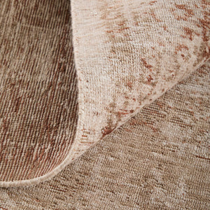 Feizy Rugs Loralai Distressed Medallion Oriental Area Rug Warm Tan Living Room Floor Accent 5' x 8' LRL8A65FBGERSTE10