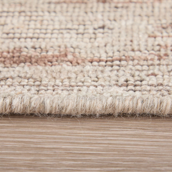 Feizy Rugs Loralai Distressed Oriental Area Rug with Warm Red Ivory Tones for Living Rooms 5' x 8' LRL8A66FTPEPLME10