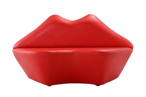 Kiss Loveseat in Red LS010-RD Manhattan Comfort