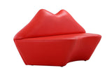 Kiss Loveseat in Red LS010-RD Manhattan Comfort