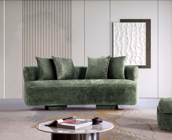 Verandah Sofa in Olive Green LS017-OG Manhattan Comfort