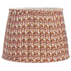 Safavieh Elsie, 10-inch Berry And Gold Cotton Printed Lamp Shade - Elegant Whimsy For Any Room Decor Berry ,Gold Cotton Lsh2001a