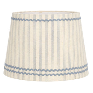 Safavieh Polina, 10 Inch Cotton Printed Lamp Shade In Elegant Beige & Blue - Elevate Your Home Decor Today! Beige ,Blue Cotton Lsh2002a