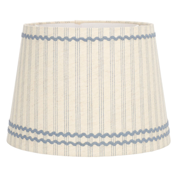 Safavieh Polina, 10 Inch Cotton Printed Lamp Shade In Elegant Beige & Blue - Elevate Your Home Decor Today! Beige ,Blue Cotton Lsh2002a