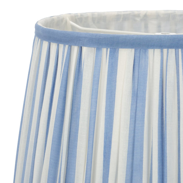Safavieh Aria, 10-inch Cotton Printed Lamp Shade In Blue & White - Elegant Home Décor For Any Room Blue ,White Cotton Lsh2003a