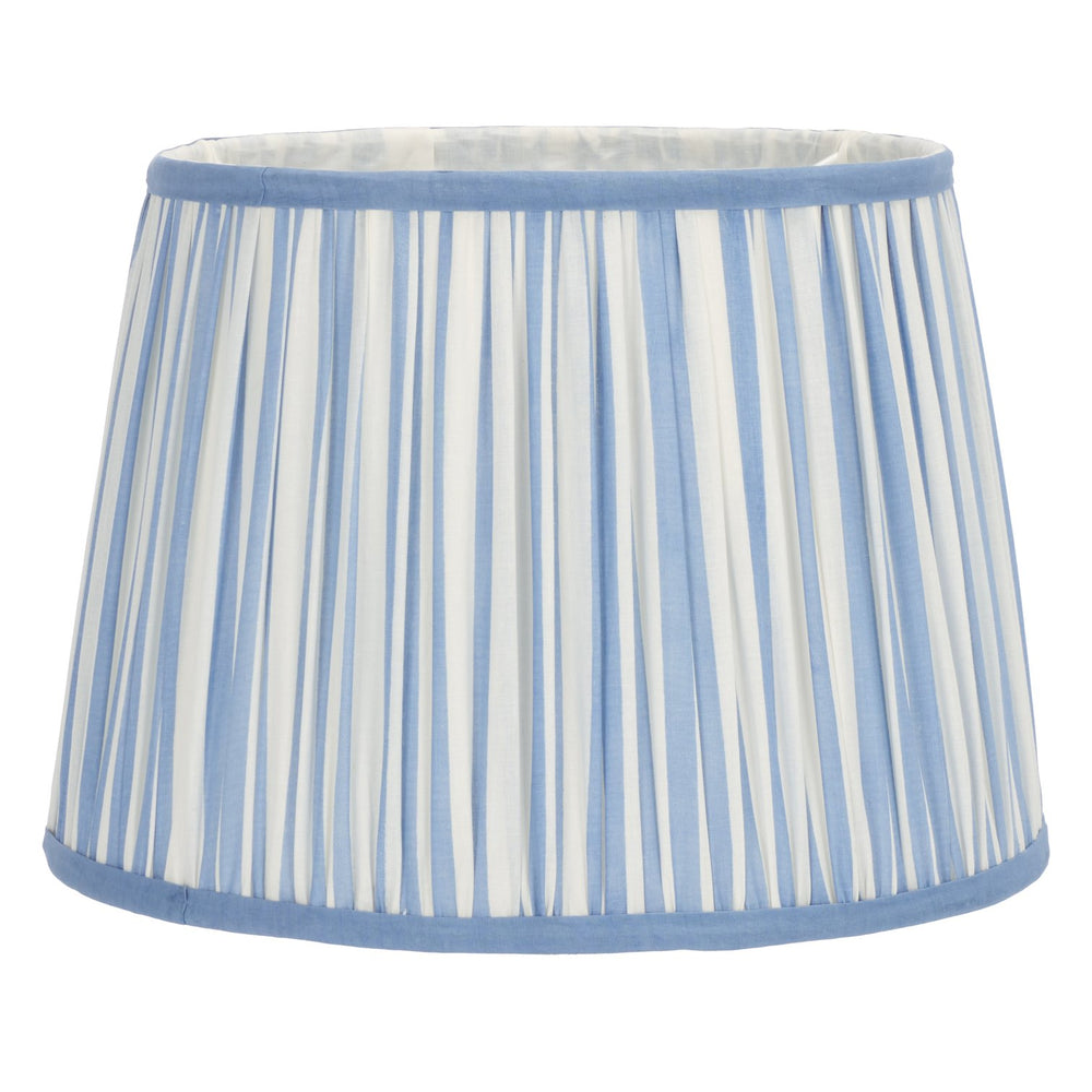 Safavieh Aria, 10-inch Cotton Printed Lamp Shade In Blue & White - Elegant Home Décor For Any Room Blue ,White Cotton Lsh2003a