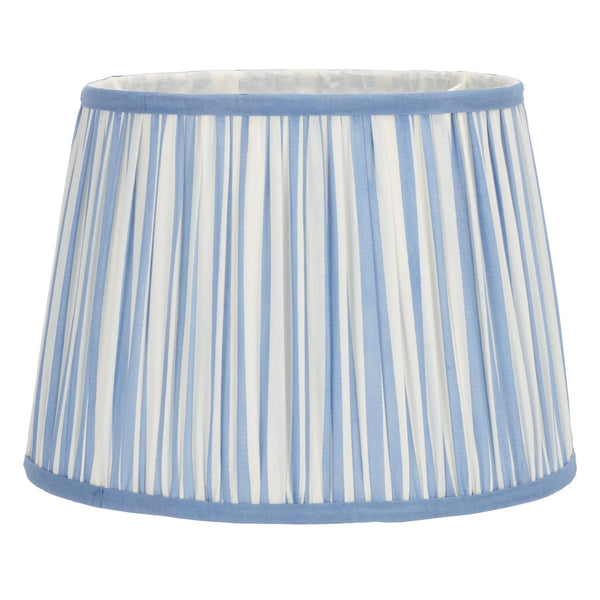 Safavieh Aria, 10-inch Cotton Printed Lamp Shade In Blue & White - Elegant Home Décor For Any Room Blue ,White Cotton Lsh2003a