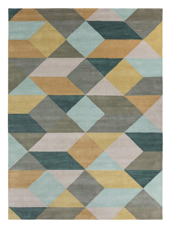 Jaipur Living Luli Sanchez Handtufted Wool Geometric Rug Bold Mid-century Modern Accent Piece RUG116794