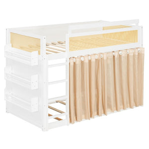 English Elm Queen Murphy Wall Bed with Integrated Shelves for Studio and Guest Room Use White 78.9 L x 41.9 W x 56.3 H LT000122AAK