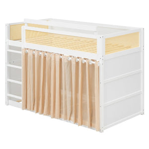 English Elm Queen Murphy Wall Bed with Integrated Shelves for Studio and Guest Room Use White 78.9 L x 41.9 W x 56.3 H LT000122AAK