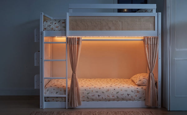 English Elm Queen Murphy Wall Bed with Integrated Shelves for Studio and Guest Room Use White 78.9 L x 41.9 W x 56.3 H LT000122AAK