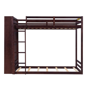 English Elm Queen Eco Solid Platform Bed Minimalist Low Profile Sustainable Frame for Modern Bedroom Espresso Twin MDF,Pine,Plywood LT000451AAP