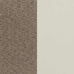 English Elm Nemo Versatile Indoor/Outdoor Wicker Rattan Recliner Chair with Flip-Up Table for Ultimate Comfort Beige Cushions/Brown Frame LTS-0422-BG-BR-GG