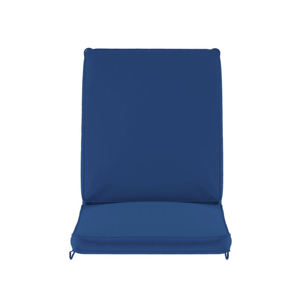 English Elm Lyra Commercial-Grade Water-Resistant Outdoor Chaise Lounge Cushion for Ultimate Comfort & Style Navy LTS-CUSHION-3-NV-GG