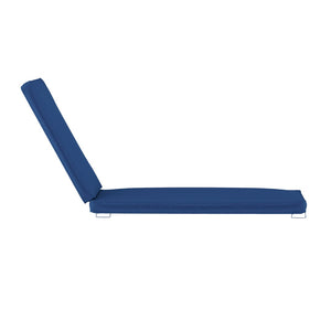 English Elm Lyra Commercial-Grade Water-Resistant Outdoor Chaise Lounge Cushion for Ultimate Comfort & Style Navy LTS-CUSHION-3-NV-GG