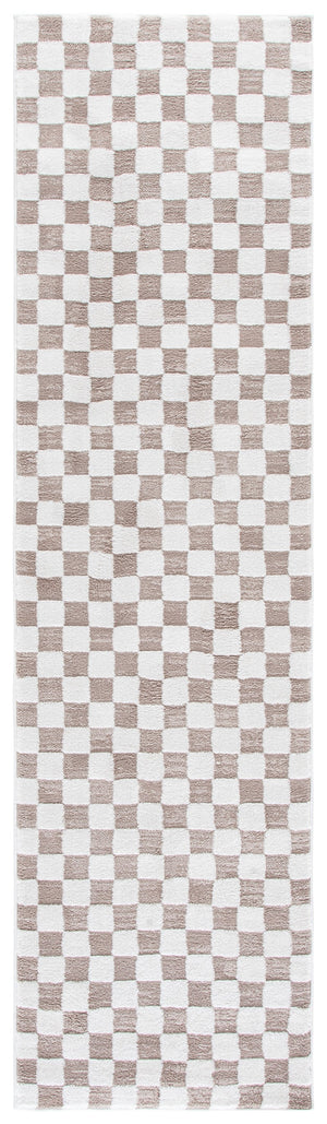 Safavieh Lunara Light Beige Ivory Area Rug — Low-Profile Polyester With Jute Backing, Durable Modern Elegance 9'-0" x 12'-0" LUA300B-9