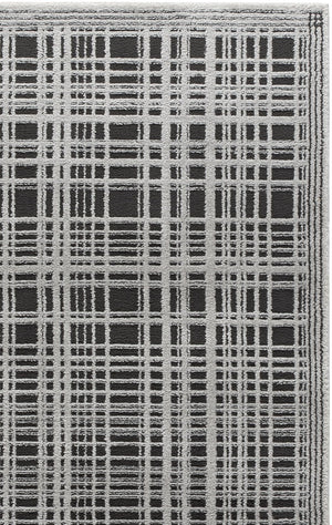 Safavieh Lunara Chic Black And Ivory Round Rug — Low-Pile Modern Accent, Durable Power-Loomed Turkish Quality 6'-7" x 6'-7" LUA304Z-7R
