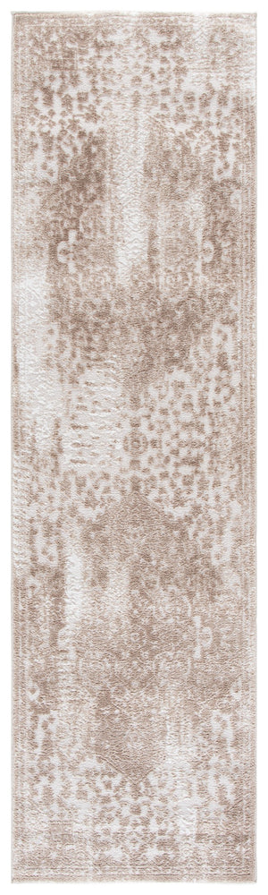 Safavieh Lunara Round Beige Ivory Area Rug, Low Pile Power-Loomed Polyester With Jute Accent, Durable Elegance 6'-7" x 6'-7" LUA308B-7R