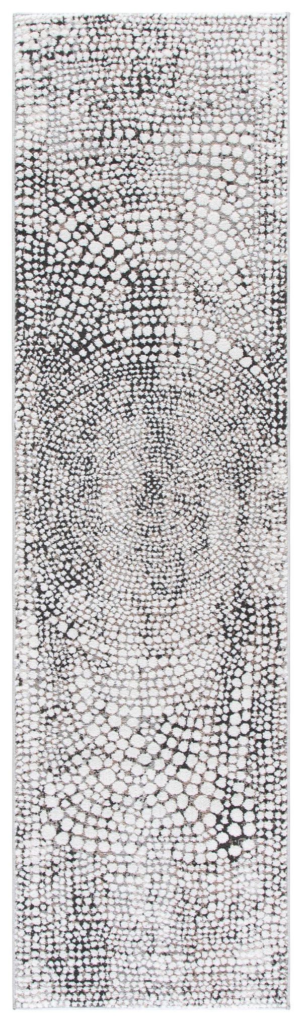 Safavieh Lunara Charcoal Ivory Area Rug — Low-Profile 1/2" Pile, Power-Loomed Turkey, Durable Soft Feel 9'-0" x 12'-0" LUA310H-9
