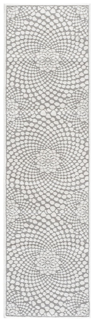 Safavieh Lunara Power Loomed Polyester Runner Rug Neutral Tonal Pile for Hallways and Entryways 2'-2" x 8'-0" LUA312F-28