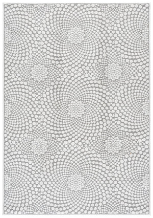 Safavieh Lunara Power Loomed Polyester Runner Rug Neutral Tonal Pile for Hallways and Entryways 5'-3" x 7'-6" LUA312F-5