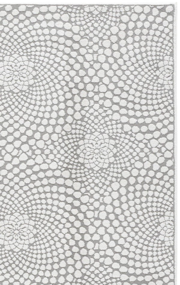 Safavieh Lunara Power Loomed Polyester Runner Rug Neutral Tonal Pile for Hallways and Entryways 5'-3" x 7'-6" LUA312F-5
