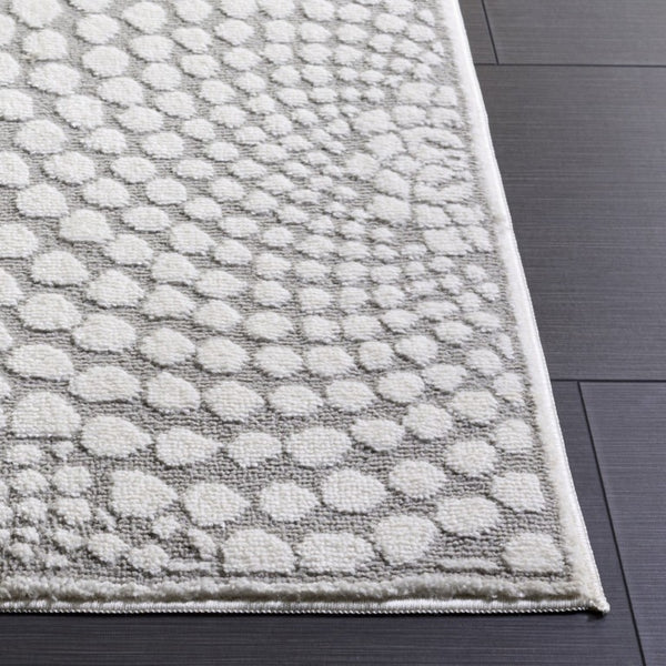 Safavieh Lunara Power Loomed Polyester Runner Rug Neutral Tonal Pile for Hallways and Entryways 8'-0" x 10'-0" LUA312F-8