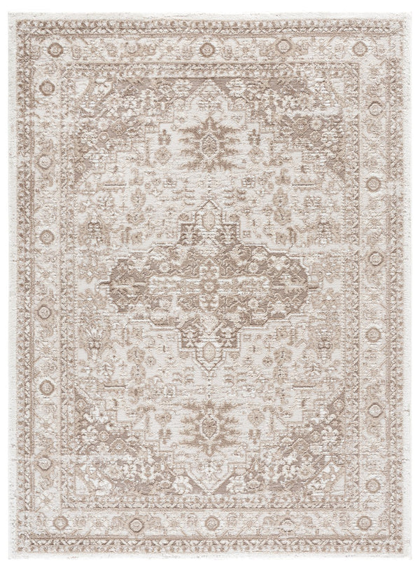 Safavieh Lunara Ivory Beige Power-Loomed Area Rug — Low-Profile 0.5" Pile, Durable Jute Backing, Timeless Elegance 9'-0" x 12'-0" LUA314A-9
