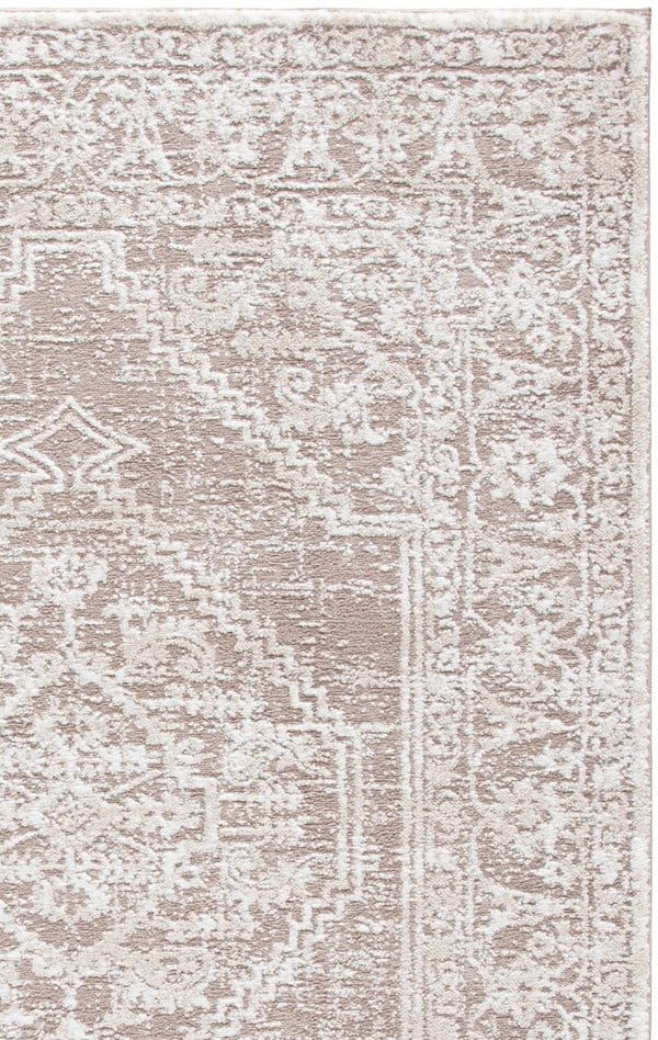 Safavieh Lunara Power Loomed Polyester Area Rug Ivory Beige Traditional Turkish Woven LUA316B-5