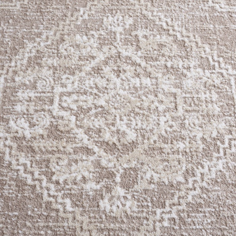 Safavieh Lunara Power Loomed Polyester Area Rug Ivory Beige Traditional Style for Living Rooms LUA316B-8