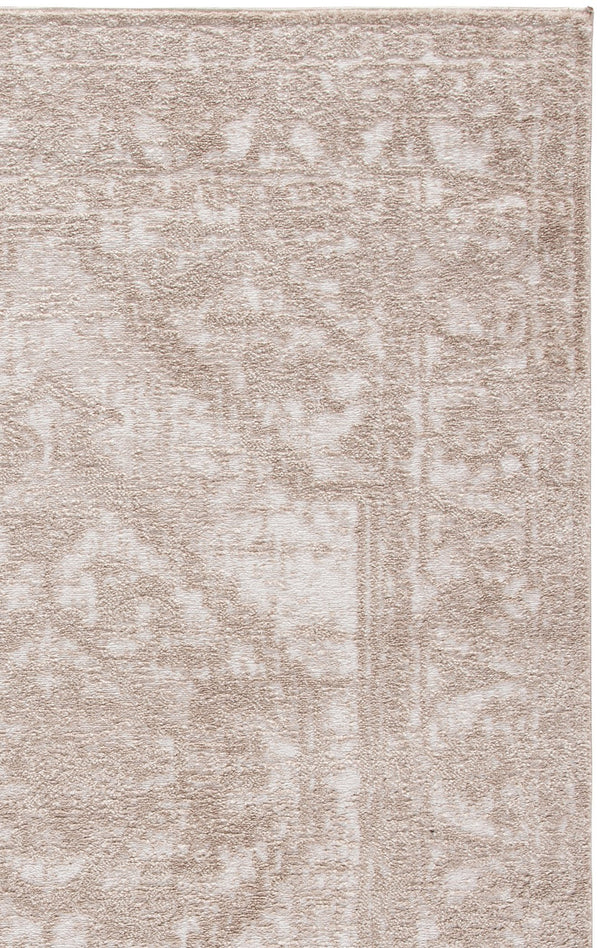 Safavieh Lunara Elegant Turkish Runner Rug Ivory Light Brown — Durable Power-Loomed Hallway Accent Rug For High Traffic Areas 2'-2" x 8'-0" LUA316E-28
