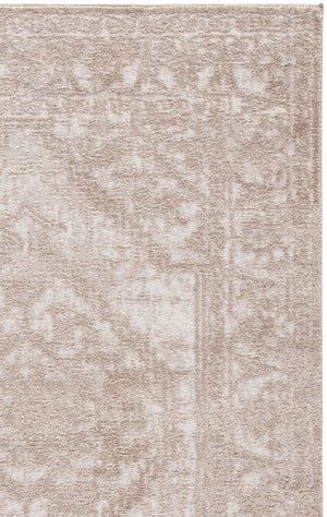 Safavieh Lunara Turkish Power Loomed Polyester Area Rug Neutral Ivory Soft Textured Living Room LUA316E-5