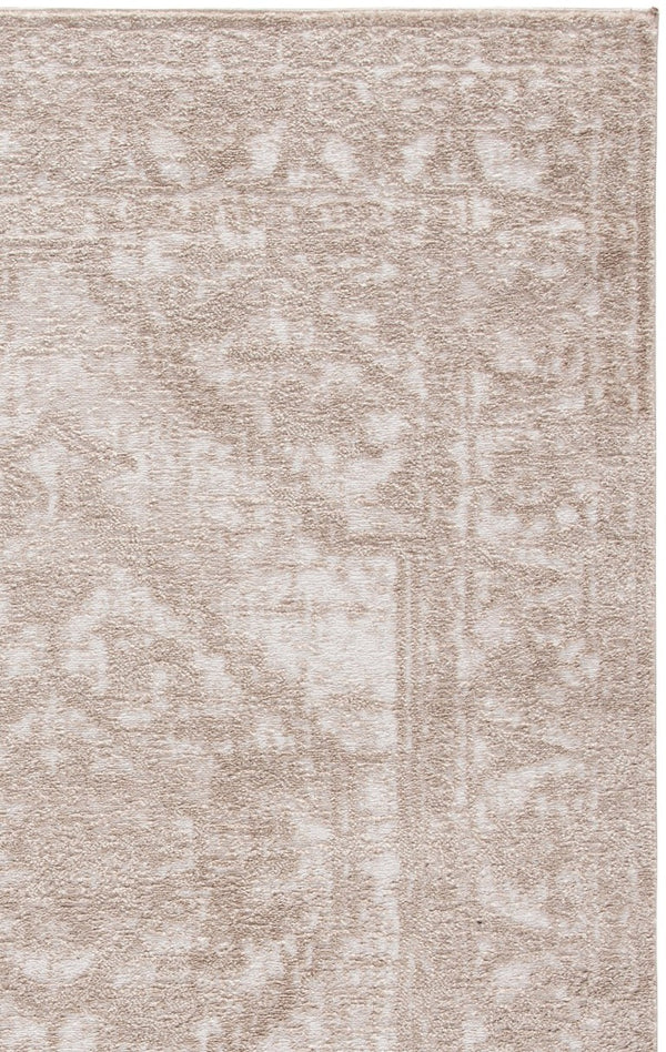 Safavieh Lunara Turkish Power Loomed Polyester Area Rug Neutral Ivory Soft Textured Living Room LUA316E-5