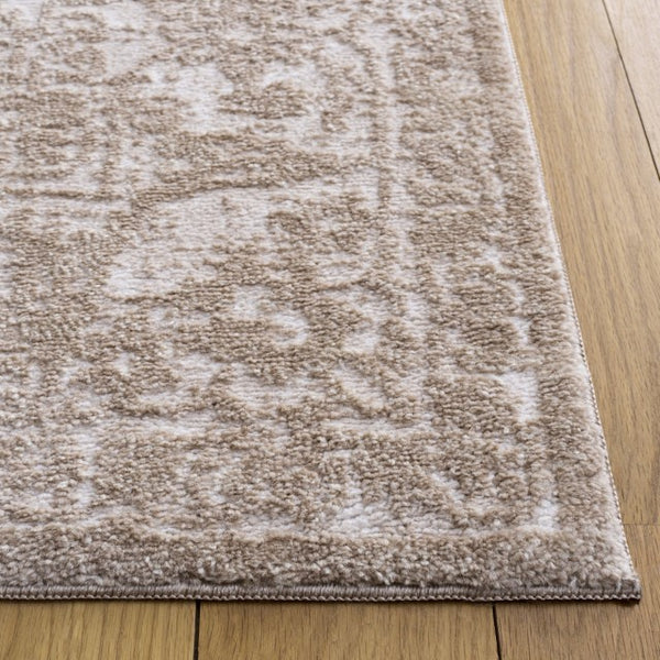 Safavieh Lunara Power Loomed Polyester Area Rug Neutral Ivory Tones for Living Room Warmth LUA316E-8