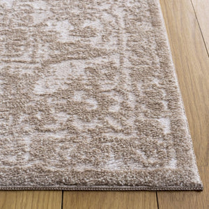 Safavieh Lunara Power Loomed Polyester Area Rug Soft Ivory Tones for Living or Dining Rooms LUA316E-9