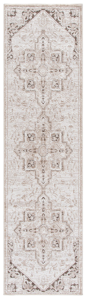 Safavieh Lunara Elegant Round Area Rug In Beige Ivory — Low-Profile 0.5" Pile, Power-Loomed Turkish Quality 6'-7" x 6'-7" LUA318B-7R