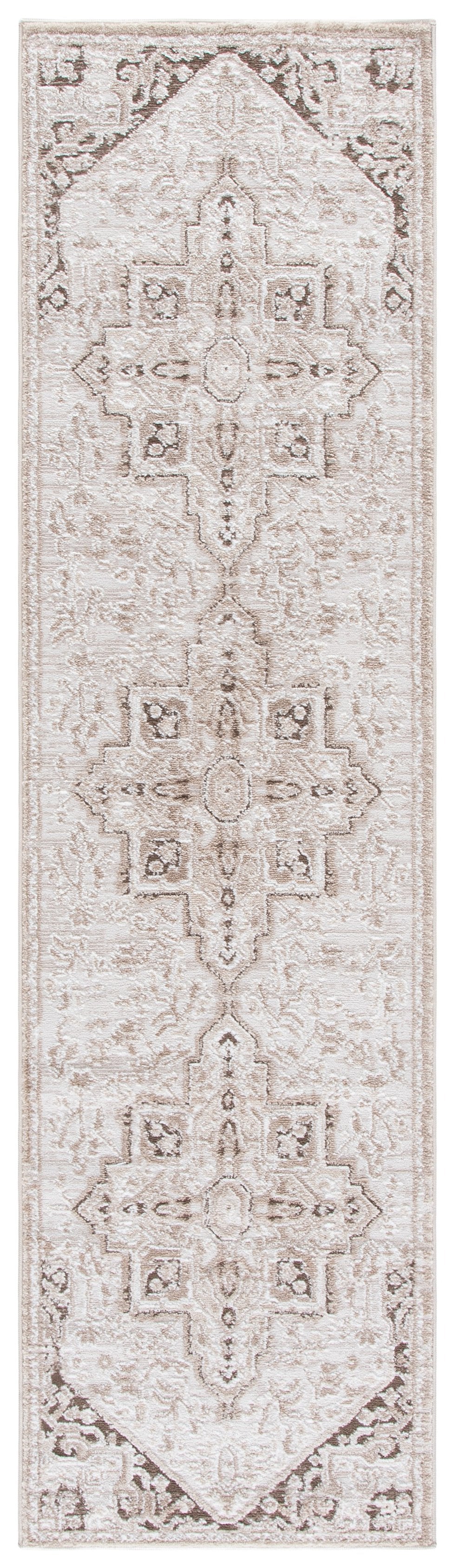 Safavieh Lunara Neutral Beige Ivory Square Rug — Low-Pile Durable Power-Loomed Design For Timeless Style And Easy Care 6'-7" x 6'-7" LUA318B-7SQ