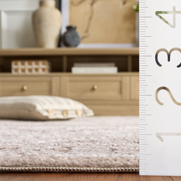 Safavieh Lunara Power Loomed Polyester Area Rug Soft Neutral Tones for Living Room Bedroom LUA318B-4