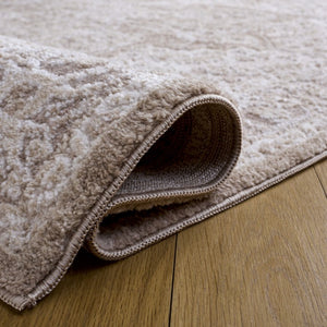 Safavieh Lunara Power Loomed Turkish Polyester Area Rug Plush Neutral Texture for Any Room LUA318E-5