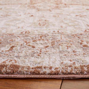 Safavieh Lunara Power Loomed Polyester Area Rug Turkish Ivory Rust Traditional Living Room LUA318R-9