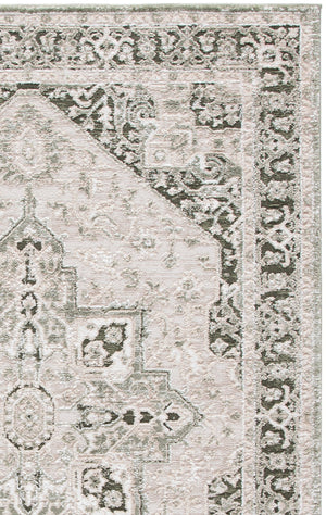 Safavieh Lunara Turkish Round Area Rug In Green & Ivory — Plush Low-Profile Power-Loomed Durability For Living Rooms 6'-7" x 6'-7" LUA318Y-7R