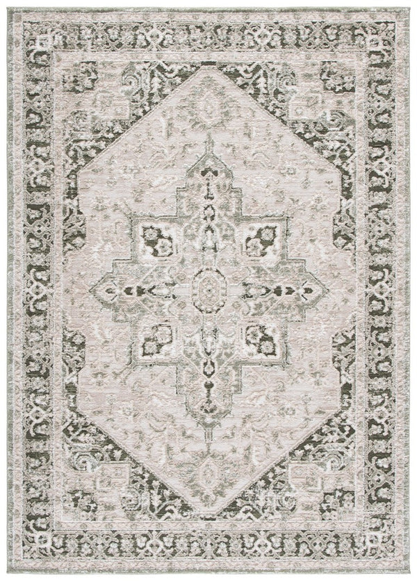 Safavieh Lunara Power-Loomed Polyester Area Rug Traditional Pattern for Living or Bedroom LUA318Y-5