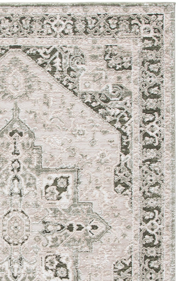 Safavieh Lunara Power-Loomed Polyester Area Rug Traditional Pattern for Living or Bedroom LUA318Y-5