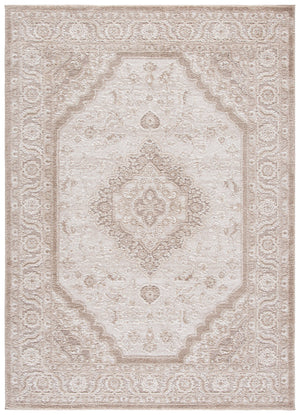 Safavieh Lunara Elegant Ivory Beige Runner Rug — Power-Loomed In Turkey, Low-Profile Durable Polyester For Hallways 2'-2" x 8'-0" LUA320A-28