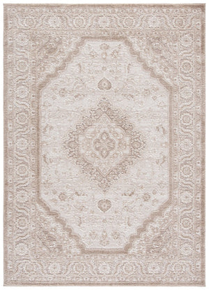 Safavieh Lunara Power-Loomed Polyester Area Rug Neutral Ivory Beige Soft Pile Living Room LUA320A-5