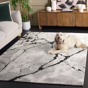 Safavieh Lunara Power Loomed Hallway Runner Polyester Jute Blend Contemporary Indoor Rug 5'-3" x 7'-6" LUA322H-5