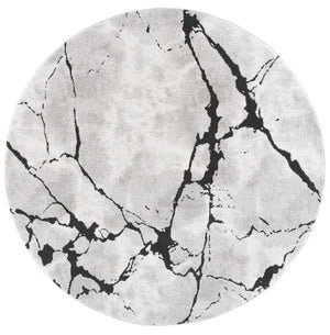 Safavieh Lunara Power Loomed Hallway Runner Polyester Jute Blend Contemporary Indoor Rug 6'-7" x 6'-7" - Round LUA322H-7R