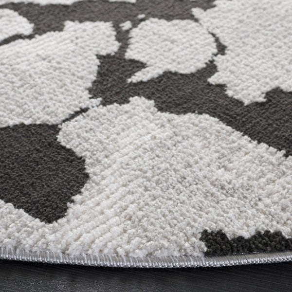 Safavieh Lunara Power Loomed Hallway Runner Polyester Jute Blend Contemporary Indoor Rug 6'-7" x 6'-7" - Round LUA322H-7R