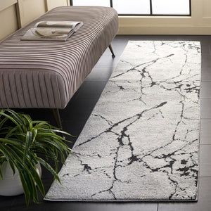Safavieh Lunara Power Loomed Hallway Runner Polyester Jute Blend Contemporary Indoor Rug 8'-0" x 10'-0" LUA322H-8